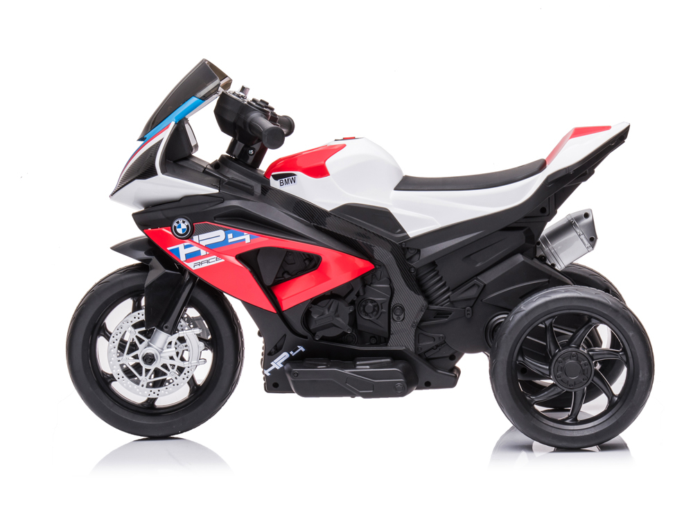 Moto électrique BMW 6V avec effets sonores et lumineux - Coloris Rouge