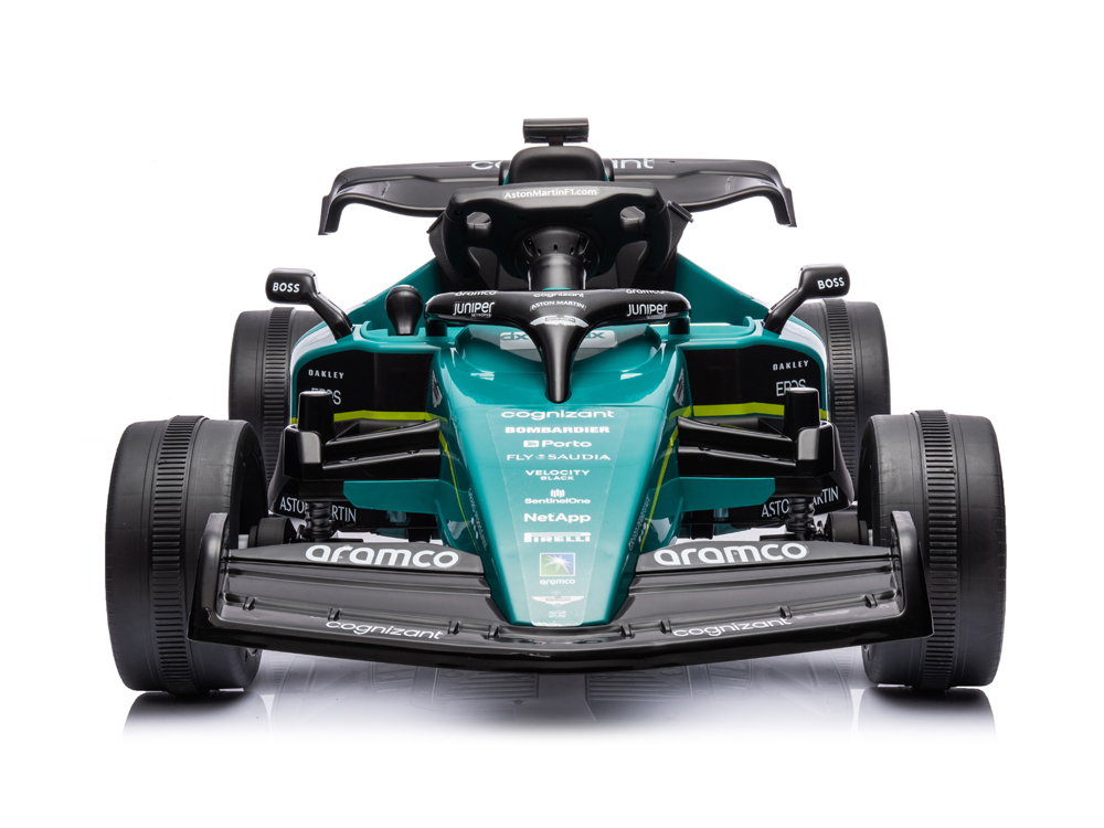 Voiture de course électrique Aston Martin F1 12V avec télécommande