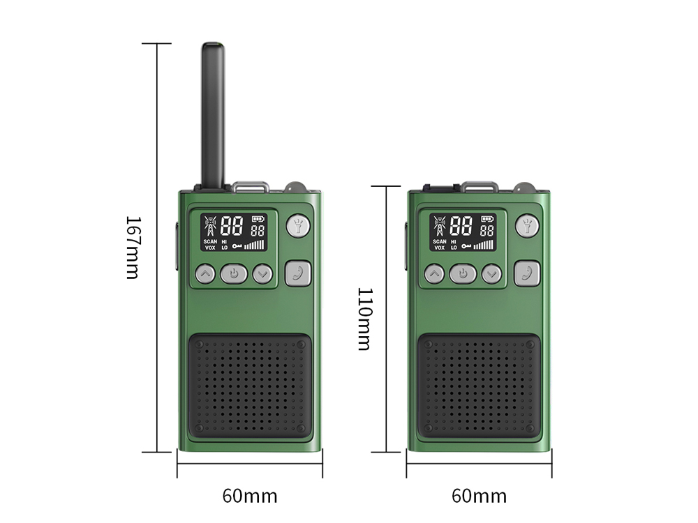 Talkie-Walkie - Distance 5 km - Modèle Bricks