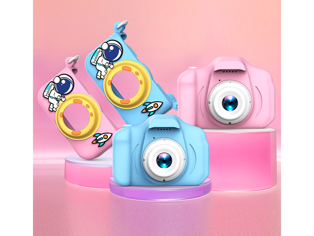 Appareil photo numérique enfant - Modèle Astro - Coloris Bleu