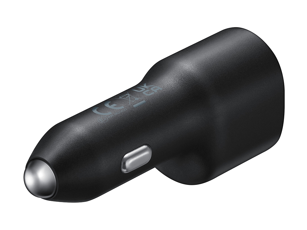 Chargeur voiture double Samsung rapide 40 W