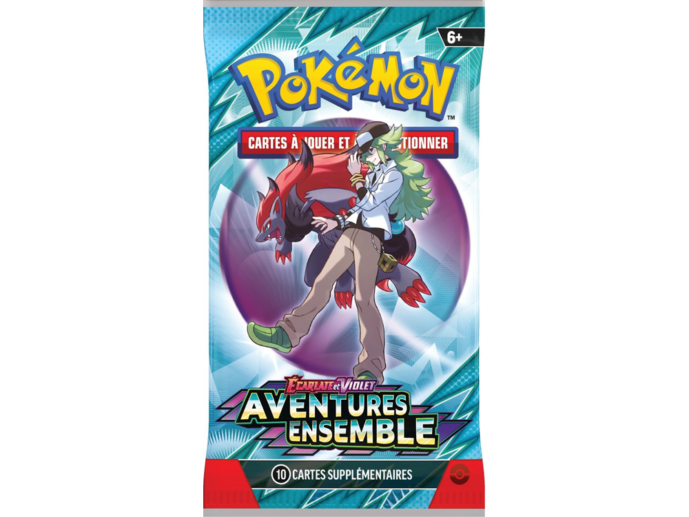 Pokémon - 4 Boosters Aventures Ensembles EV09