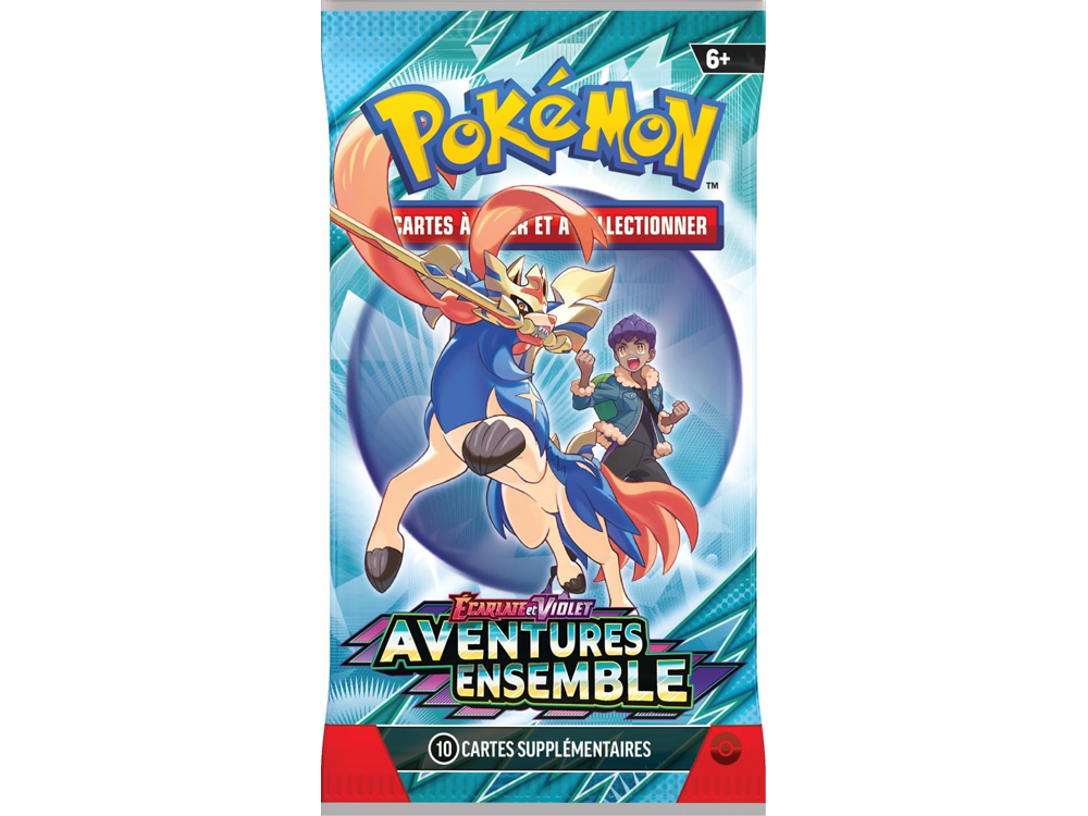 Pokémon - 4 Boosters Aventures Ensembles EV09