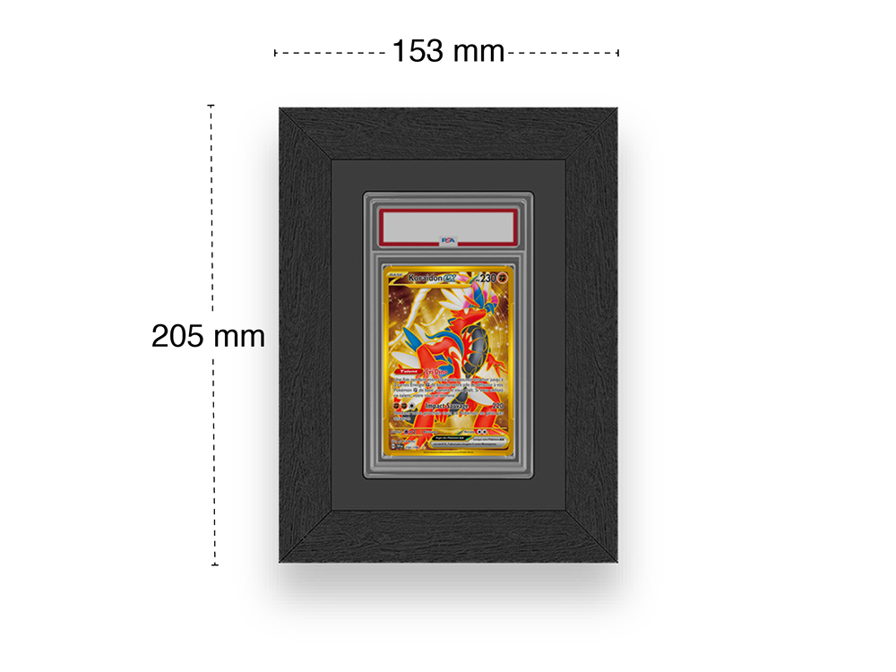 Cadre de présentation pour cartes gradées PSA - 1 emplacement