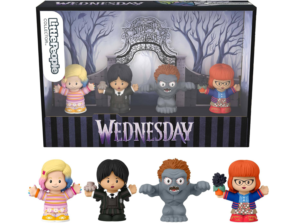 Coffret Collector Wednesday Mercredi 4 figurines