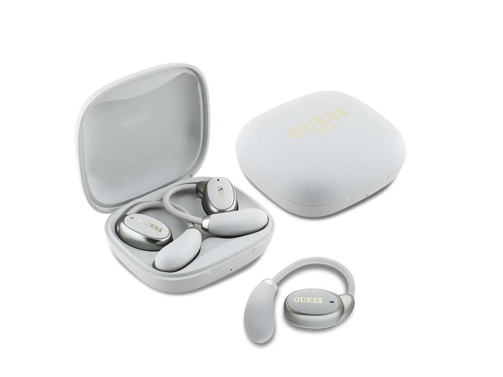 Oreillettes sans fil Bluetooth 5.4 Guess Satin - Beige