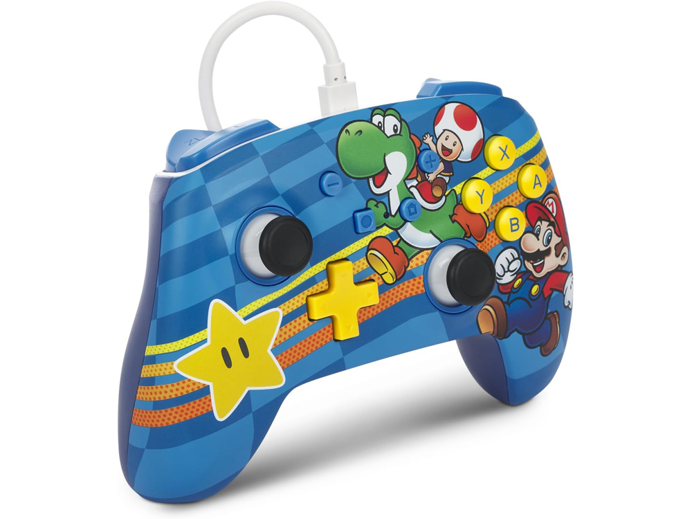 Manette filaire pour Nintendo Switch - Mushroom Kingdom Friends