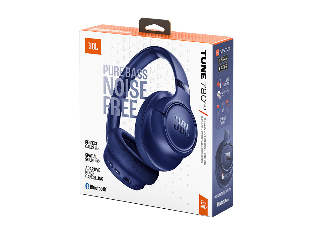 Casque Bluetooth sans fil JBL Tune 780 NC - Bleu