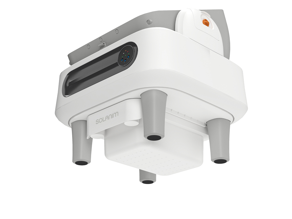 Litière auto-nettoyante 75L Wifi - Modèle Cubair - Coloris Blanc