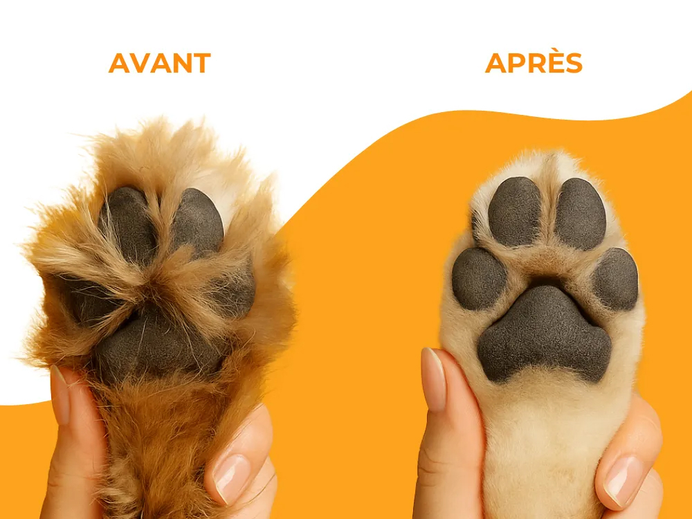 Tondeuse pour pattes électrique - Modèle Malt - Coloris Noir
