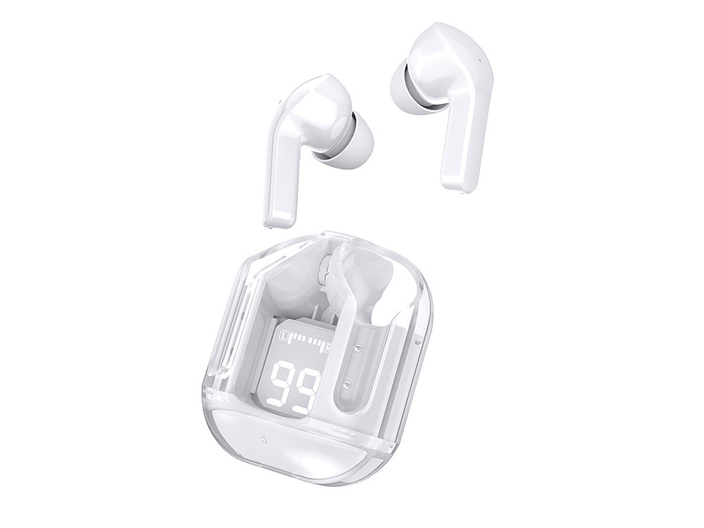 Écouteurs TWS Bluetooth - Modèle AERO200 - Coloris Blanc