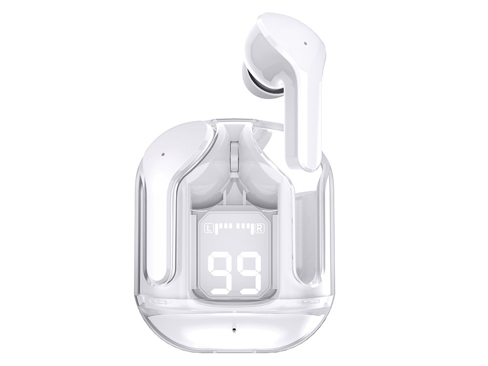 Écouteurs TWS Bluetooth - Modèle AERO200 - Coloris Blanc