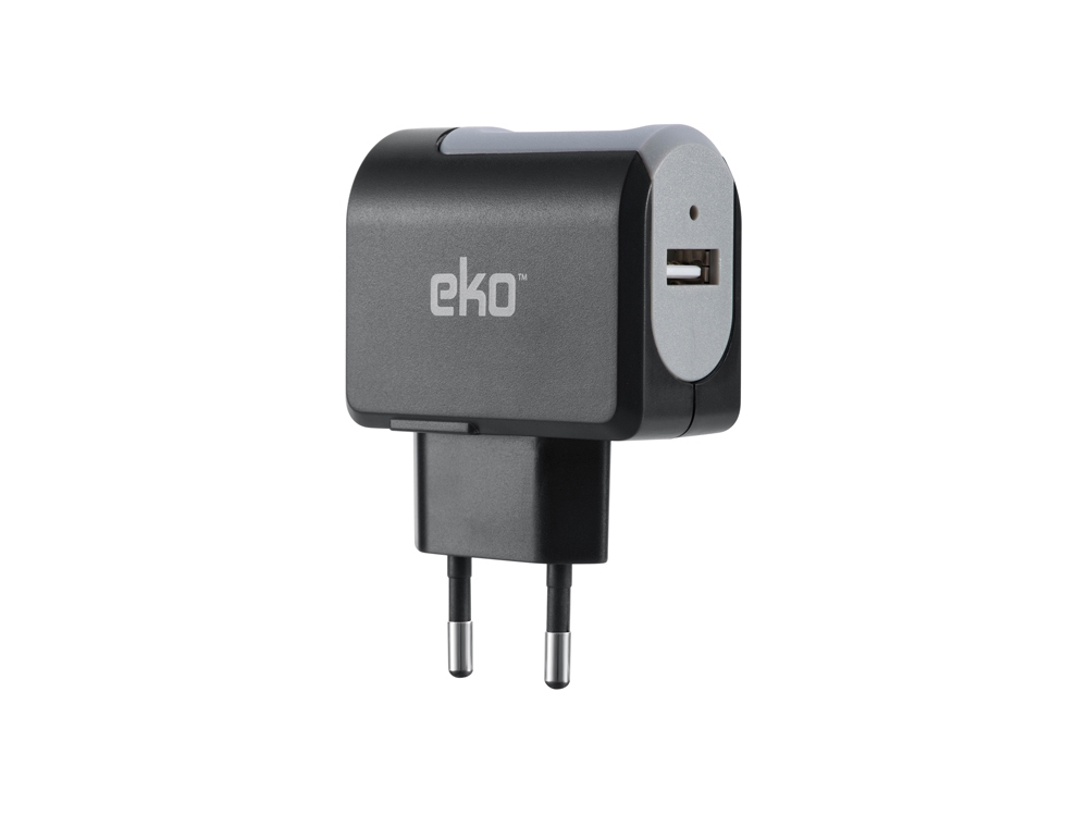 Chargeur secteur USB universel 1A - Noir