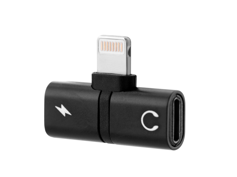Adaptateur lightning double entrée