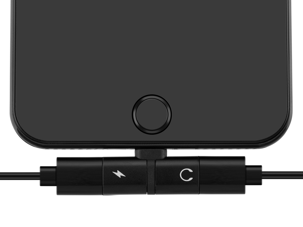 Adaptateur lightning double entrée