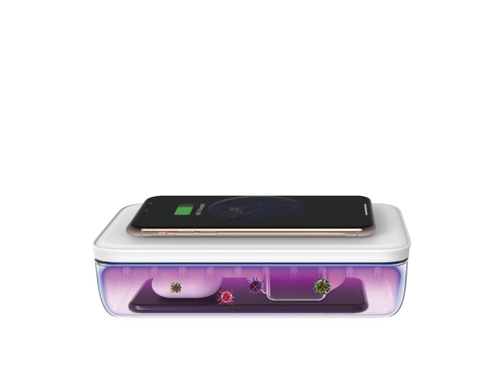 Boite de stérilisateur UV avec rechargement sans fil