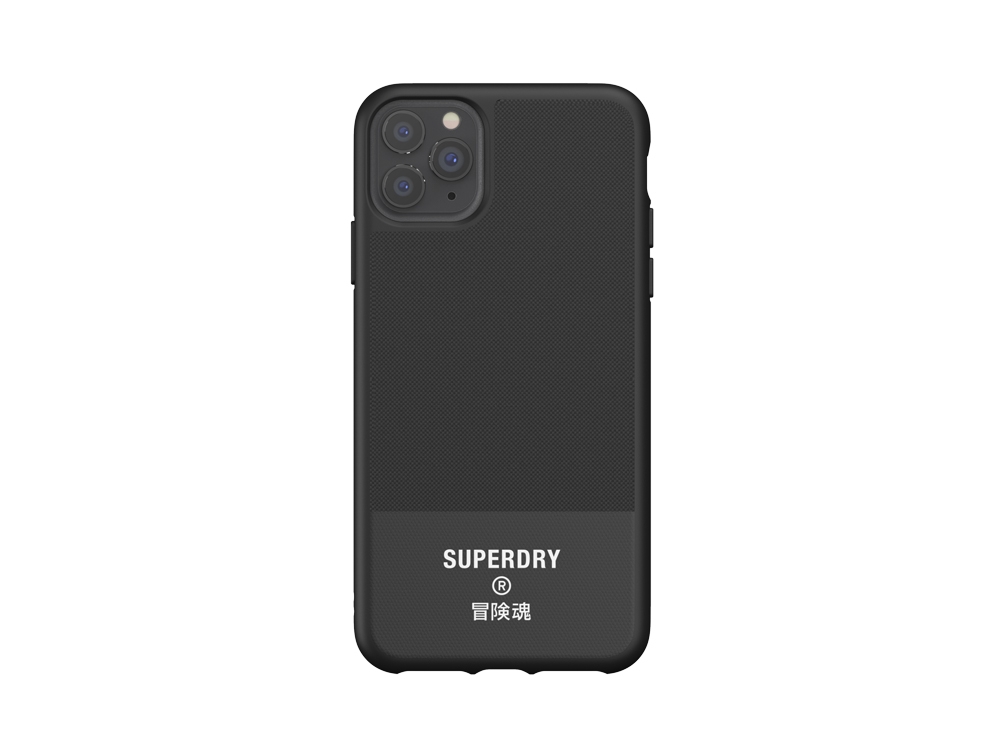 Coque Superdry Canvas pour iPhone 11 Pro Max - Noire