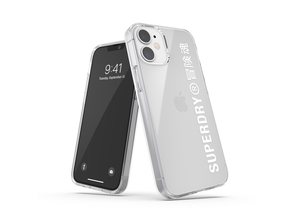 Coque Superdry Snap Case Clear pour iPhone 12 Mini - Transparente