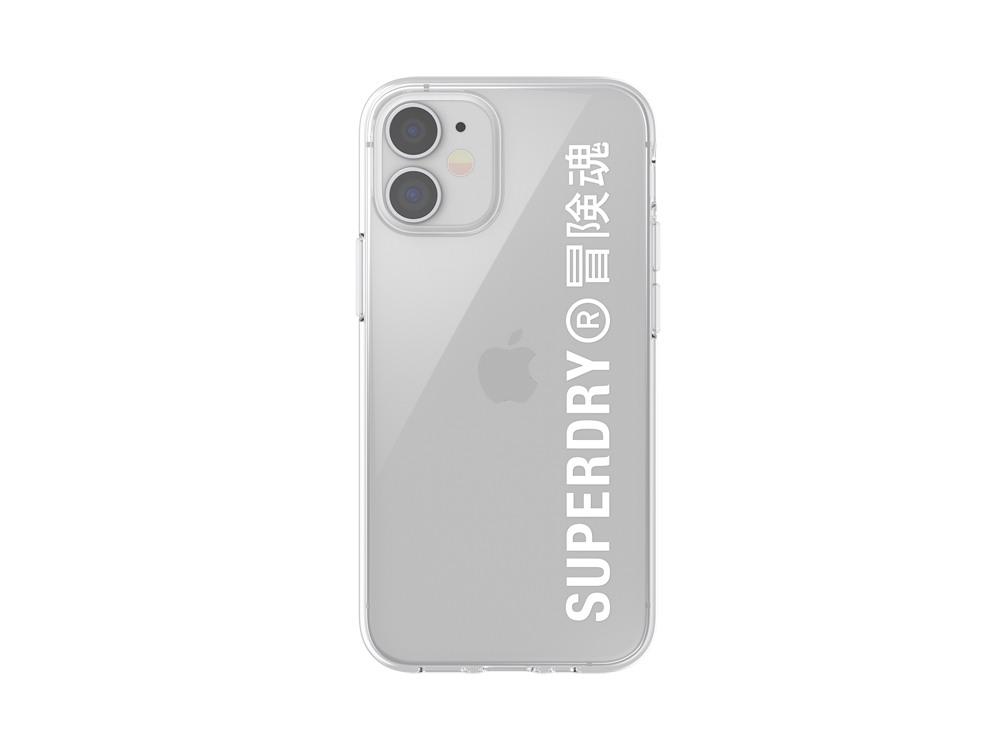 Coque Superdry Snap Case Clear pour iPhone 12 Mini - Transparente