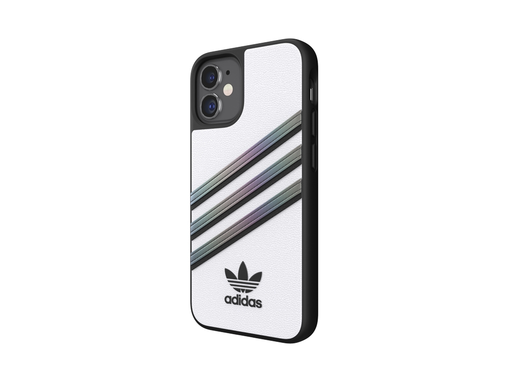 Coque Adidas Originals 3 Stripes pour iPhone 12 Mini - Blanche