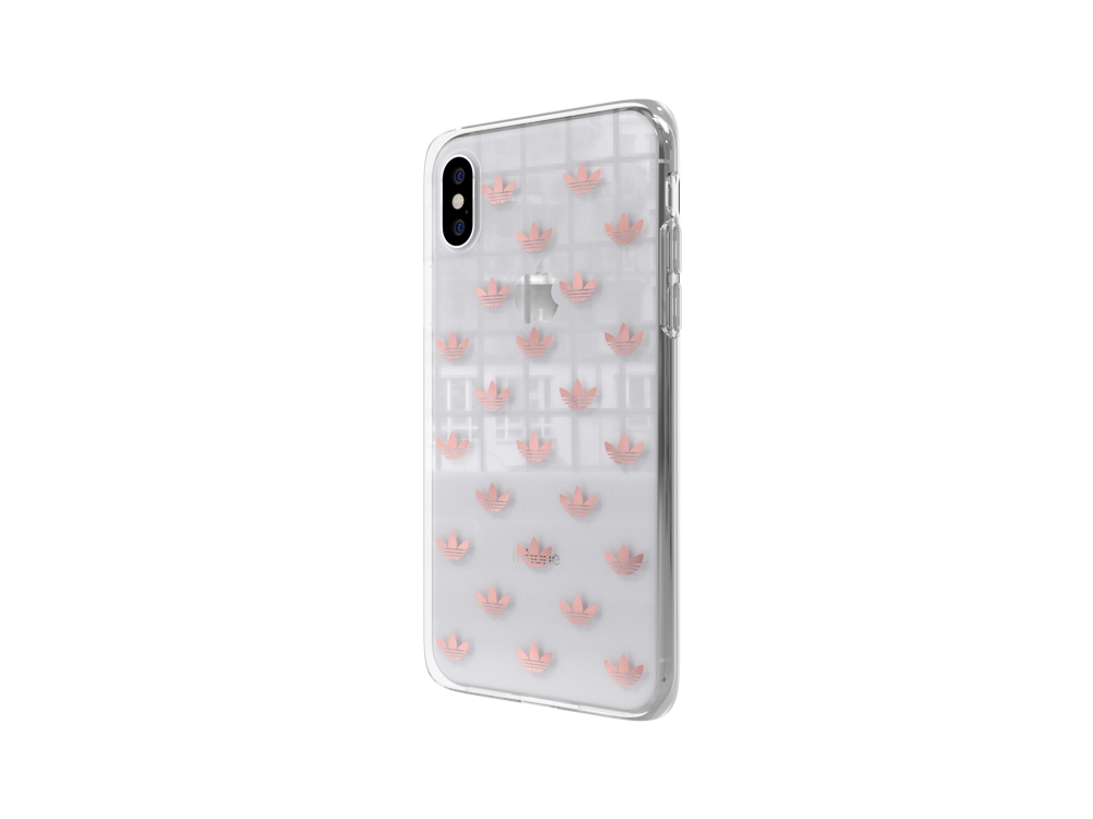 Coque Adidas Originals Trefoil Clear pour iPhone X et iPhone XS - Transparente