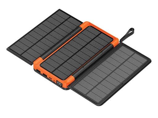 [FFE638] Powerbank solaire 20000 mAh Qi - Modèle Alya