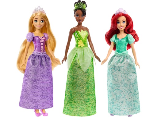 [LJ0642] Mattel Disney Princess - Coffret 3 princesses avec décors