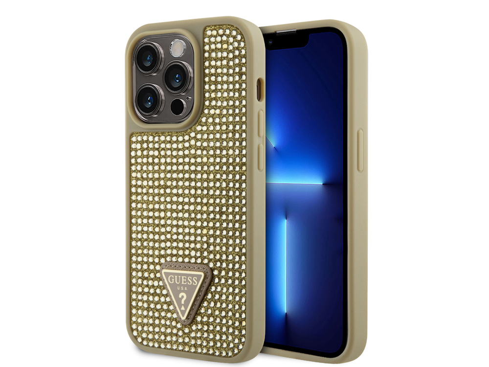 Coque Guess Triangle Diamond pour iPhone 15 Pro