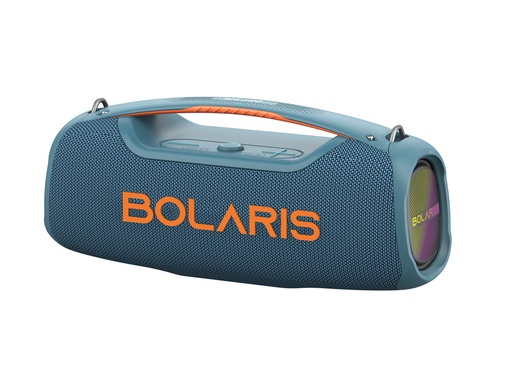 [Y152] Enceinte Bolaris Bluetooth IPX6 100 W RMS - Modèle Perth (Bleu)