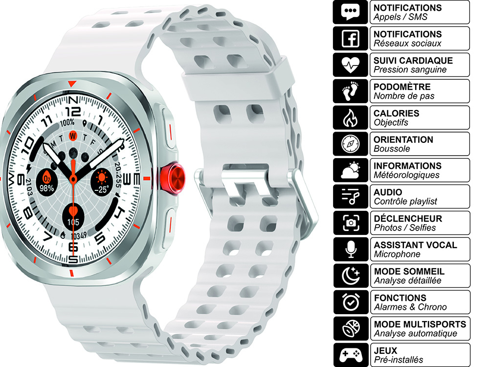 Montre connectée EKO - Modèle Copernic
