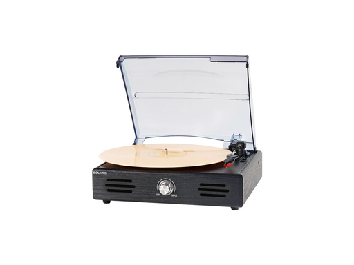 [Y006] Platine vinyle Bolaris Bluetooth 5 W - Modèle Oxford (Noir)