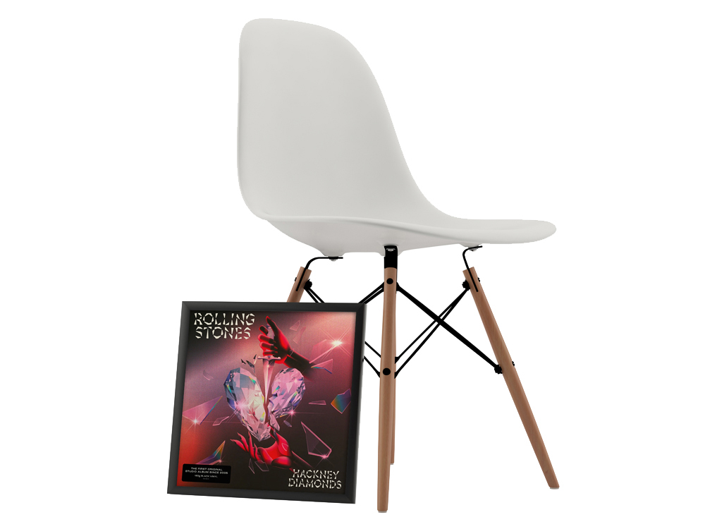 Cadre en aluminium 12,5'' pour vinyl 33 tours