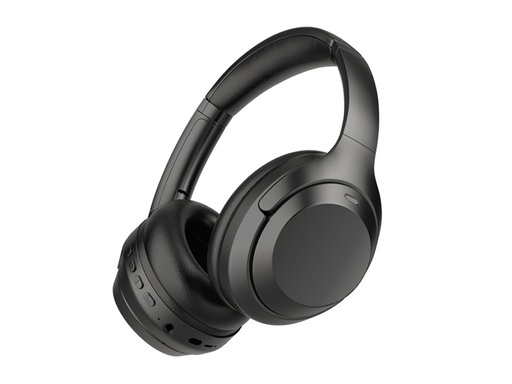 [FFE577] Casque Stéréo Bluetooth 5.0 EKO - Modèle Pharell - Bleu (Noir)