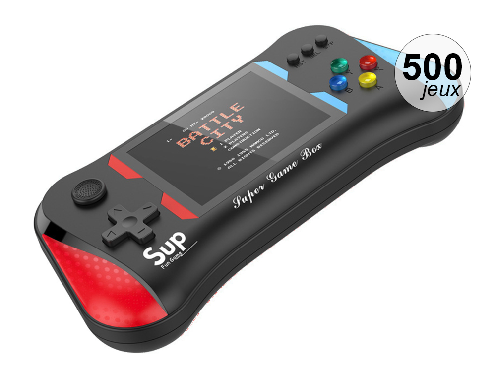 Console émulateur 500 jeux - Modèle SupMax