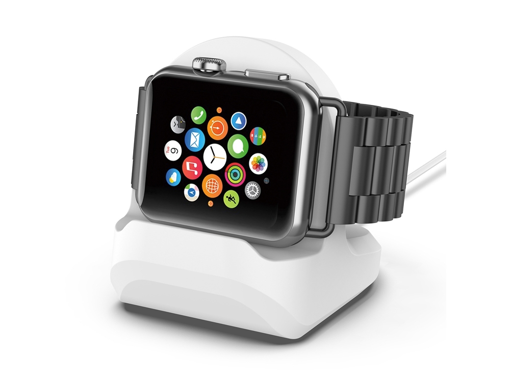 Socle de chargement silicone pour Apple Watch