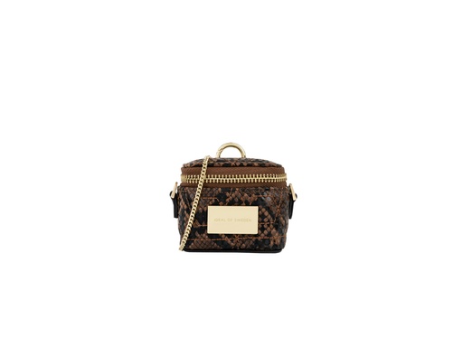 [ID3546] Mini sac IDEAL OF SWEDEN pour AirPods - Modèle Poppy (Rusted Snake)