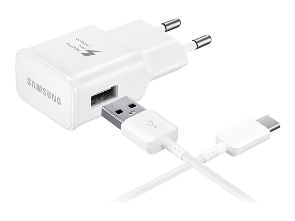 Chargeur secteur Original Samsung 15W USB avec câble USB Type-C