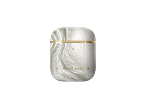 [ID6992] Coque IDEAL OF SWEDEN pour AirPods 1 et 2 (Luminous Pearl)