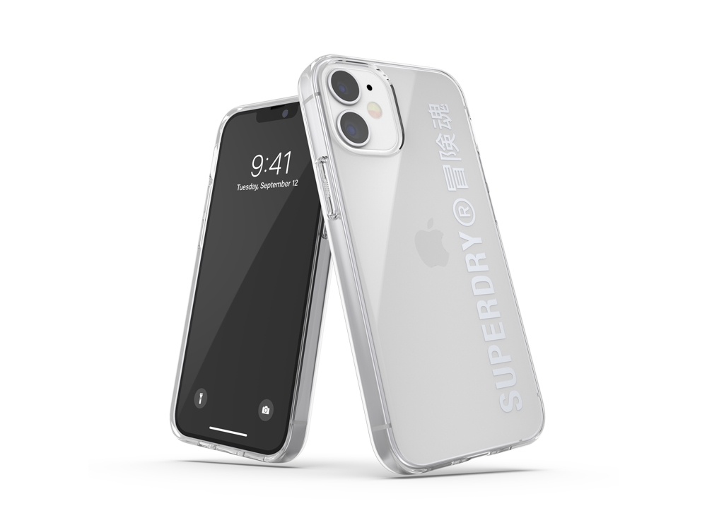 Coque Superdry Snap Case Clear pour iPhone 12 Mini - Transparente