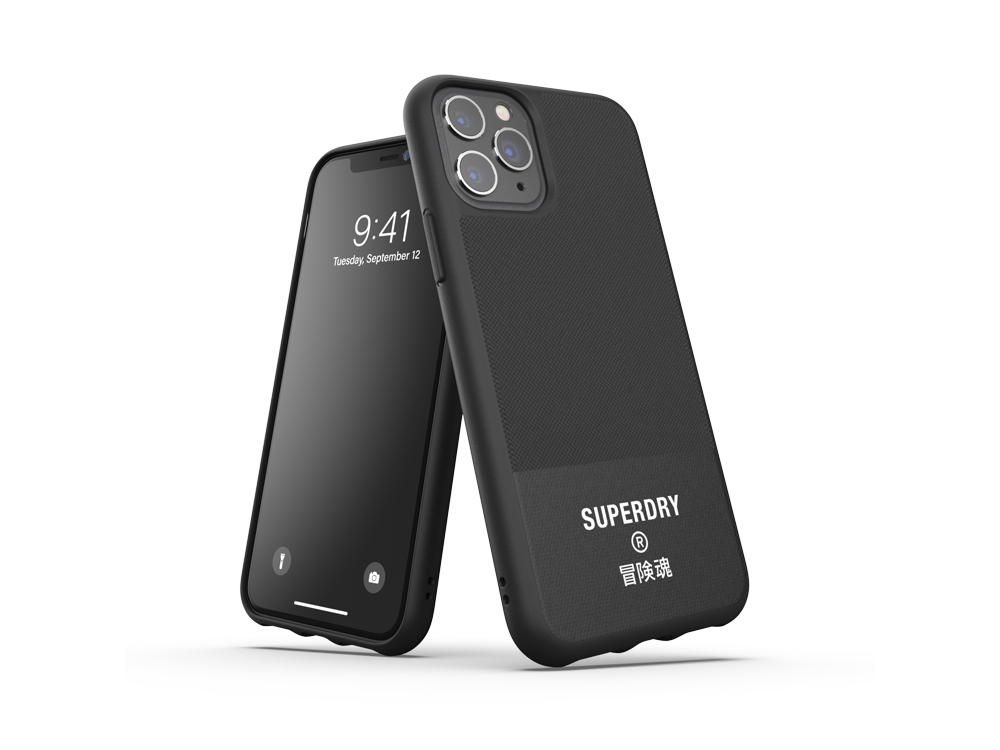 Coque Superdry Canvas pour iPhone 11 Pro - Noire
