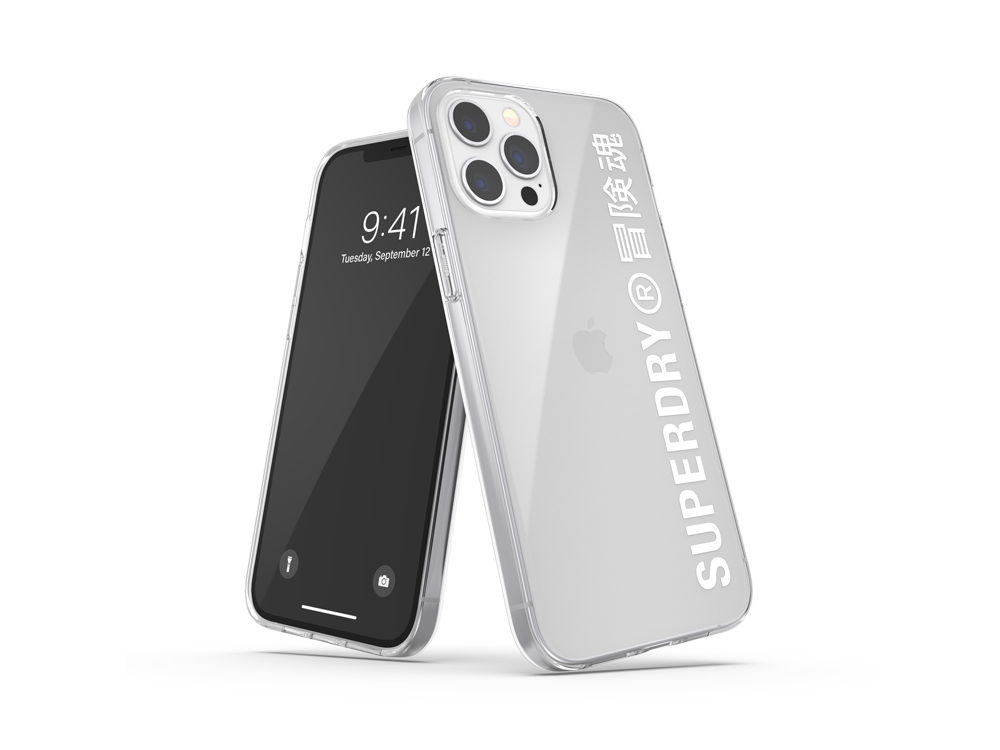 Coque Superdry Snap Case Clear pour iPhone 12 Pro Max - Transparente