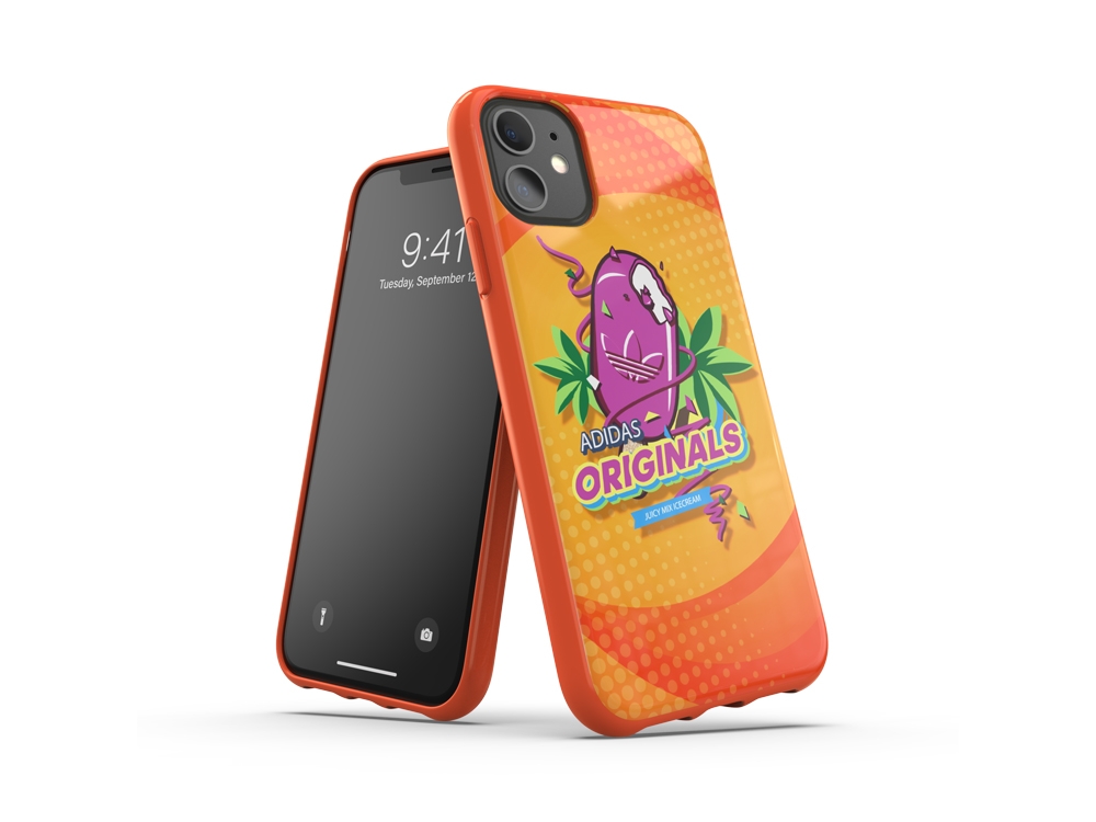 Coque Adidas Originals Bodega pour iPhone 11- Orange