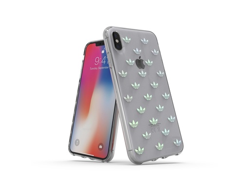 [SX3654] Coque Adidas Originals Trefoil Clear pour iPhone XS Max - Transparente