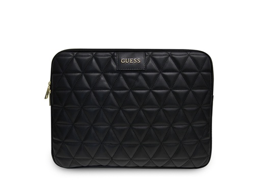 [H1562] Housse de protection ordinateur 13 pouces Quilted Guess - Noir