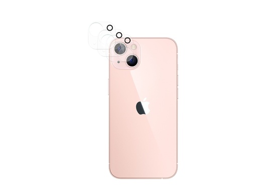 [TTE715] Lot de 3 Protections en verre trempé pour objectif iPhone 13 Mini