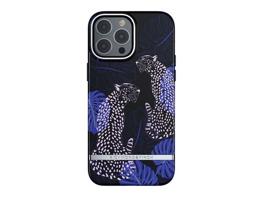 [SX2936] Coque Richmond&Finch Blue Cheetah pour iPhone 13 Pro Max