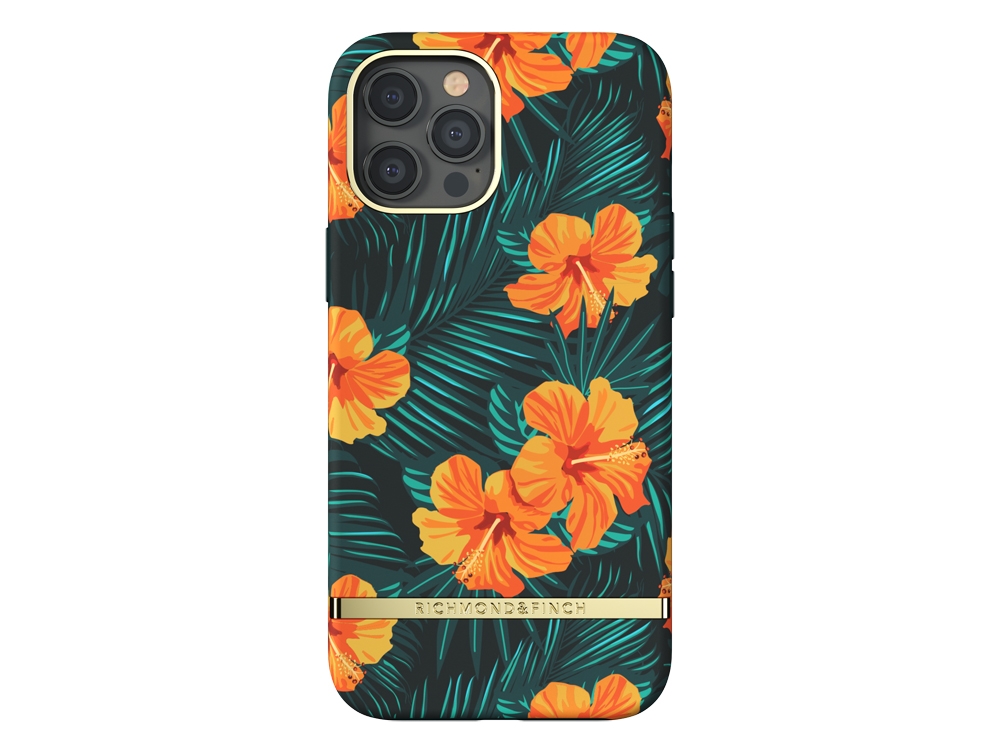 Coque Richmond&Finch Orange Hibiscus pour iPhone 12 Pro Max