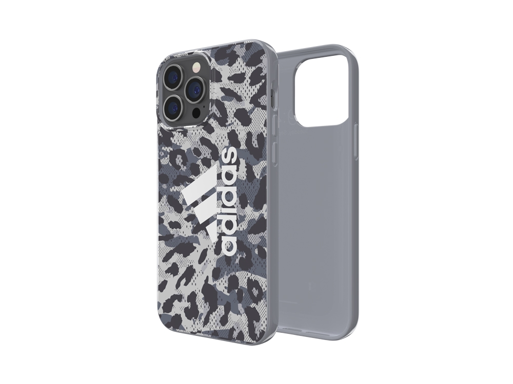 Coque Adidas Sport Leopard pour iPhone 13 Pro Max - Grise