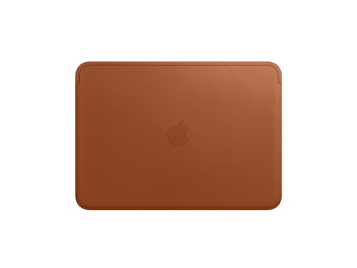 [BR4945] Housse en cuir Apple Official pour Macbook 15 pouces - Havane