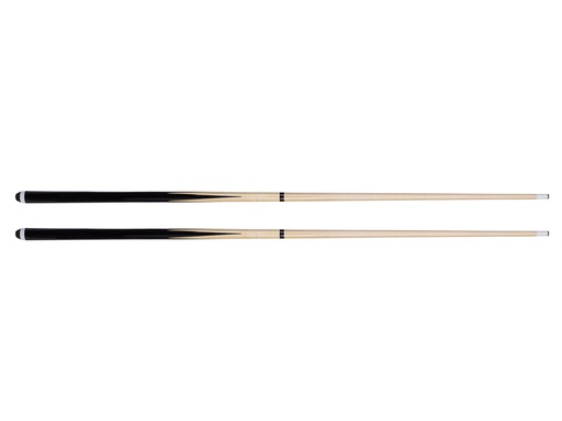 [B089] Set de 2 queues de billard en ramin 122cm